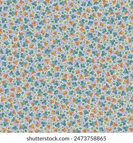 Schöne Blumenmuster perfekt für Textildesign,
