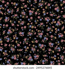 Beautiful floral pattern perfect for textile design,