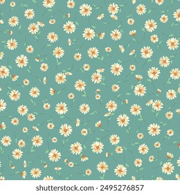 Schöne Blumenmuster perfekt für Textildesign,