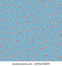 Beautiful floral pattern perfect for textile design,