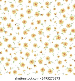 Beautiful floral pattern perfect for textile design,