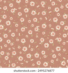 Beautiful floral pattern perfect for textile design,