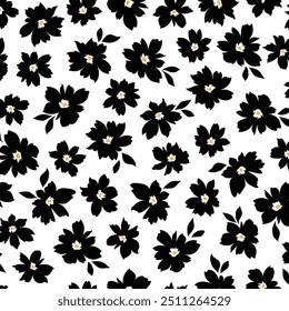 Lindo padrão floral perfeito para design têxtil,