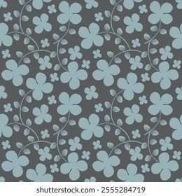 Beautiful floral pattern perfect for textile design,