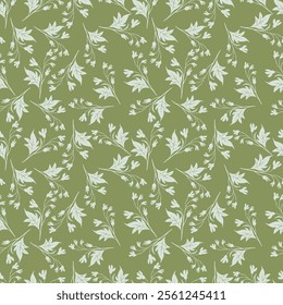 Beautiful floral pattern perfect for textile design,