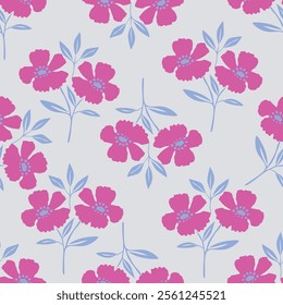 Beautiful floral pattern perfect for textile design,