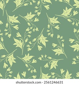 Beautiful floral pattern perfect for textile design,