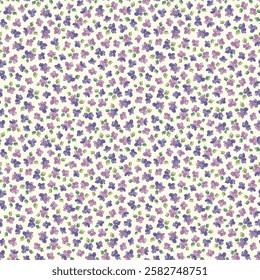 Beautiful floral pattern perfect for textile design,