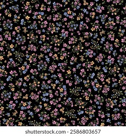 Beautiful floral pattern perfect for textile design,