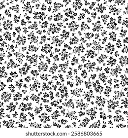 Beautiful floral pattern perfect for textile design,
