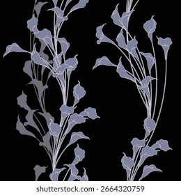 Beautiful floral pattern perfect for textile design,