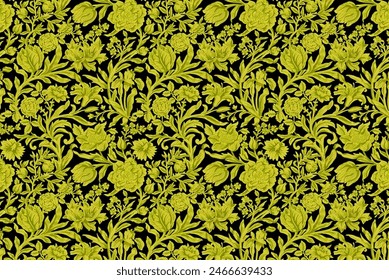 Beautiful floral pattern in small abstract flowers. Small flowers.   background. Ditsy print. Floral seamless background. The elegant the template for fashion prints.