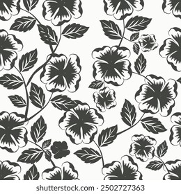 Beautiful floral pattern in small abstract flowers. Small colorful flowers. Coral pink background. Ditsy print. Floral seamless background. Elegant template for fashion prints. Stock pattern