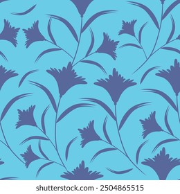 Beautiful floral pattern in small abstract flowers. Small colorful flowers. Coral pink background. Ditsy print. Floral seamless background. Elegant template for fashion prints. Stock pattern