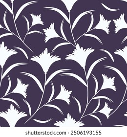 Schönes Blumenmuster in kleinen abstrakten Blumen. Kleine bunte Blumen. Korallenrosa Hintergrund. Ditsy-Print. floraler, nahtloser Hintergrund. Elegante Vorlage für Modedrucke. Stockmuster