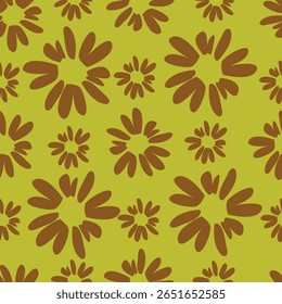 Beautiful floral pattern in small abstract flowers. Small colorful flowers. Coral pink background. Ditsy print. Floral seamless background. Elegant template for fashion prints. Stock pattern
