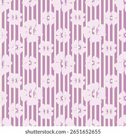 Beautiful floral pattern in small abstract flowers. Small colorful flowers. Coral pink background. Ditsy print. Floral seamless background. Elegant template for fashion prints. Stock pattern
