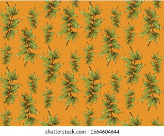 Beautiful floral pattern in the small flower. Ditsy print. Vector with in hand drawn style