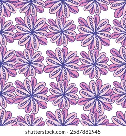 Beautiful floral pattern in small flowers. Light beige background. Ditsy print. Floral seamless background. Vintage template for fashion prints. Doodle