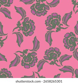 Schönes Blumenmuster in kleinen Blumen. Kleine bunte Pastellblumen. Weißer Hintergrund. Freiheitsdruck. floraler, nahtloser Hintergrund. Trendy Vorlage für Modedrucke. Stockmuster