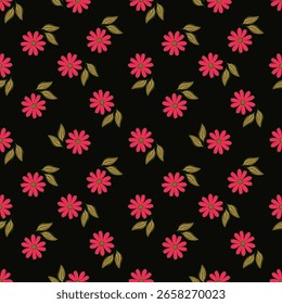 Beautiful floral pattern in small flowers. Small colorful pastel flowers. White background. Liberty print. Floral seamless background. Trendy template for fashion prints. Stock pattern