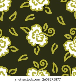 Beautiful floral pattern in small flowers. Small colorful pastel flowers. White background. Liberty print. Floral seamless background. Trendy template for fashion prints. Stock pattern.
