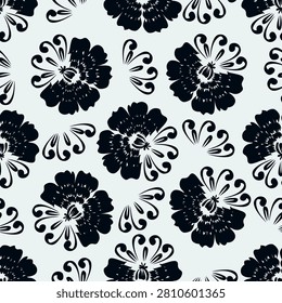 Beautiful floral pattern in small flowers. Small repeat floral flower seamless pattern background. Ditsy print. Floral seamless background. Elegant flower template for decor, wallpaper