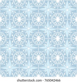 beautiful floral pattern with stylized flowers, leaves and dots. great for packaging paper, wrapping, tile, ceramic, pottery works, textile and other prints 
