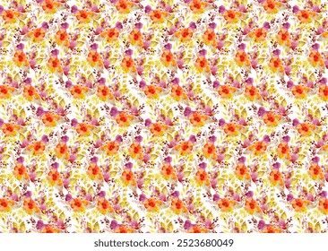 Un hermoso patrón floral para la materia textil, toda la impresión digital . 