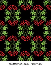 Beautiful floral pattern. Vector.