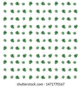 Beautiful floral pattern. Vector elements, branches and flowers.