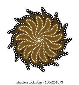 Beautiful floral pattern. Vector illustration
