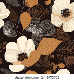 Beautiful Floral Pattern - Vibrant Flower Designs