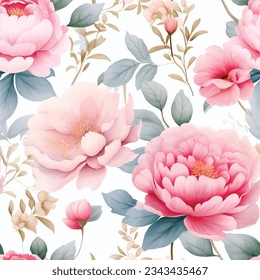 Beautiful floral patterns seamless design