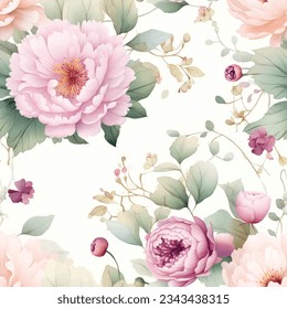 Beautiful floral patterns seamless design