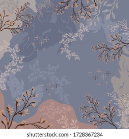 Beautiful Floral Scarf Design 04