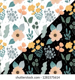 beautiful floral seamless pattern