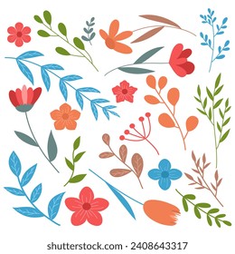 Hermosa Floral Para Patrón Sin Marea