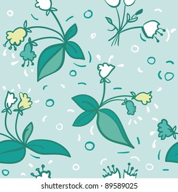 beautiful floral seamless pattern