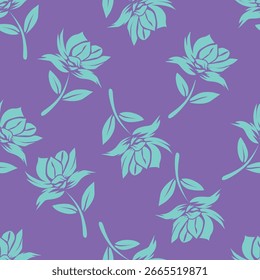Schöne florale nahtlose Muster. Helle Illustration, kann für die Erstellung von Karte, Einladungskarte für Hochzeit, Tapete und Textilien verwendet werden