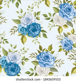 Hermoso diseño floral sin fisuras