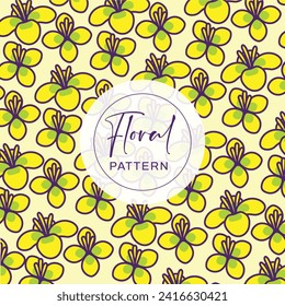 Hermoso diseño floral sin fisuras