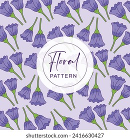 Beautiful floral seamless pattern design