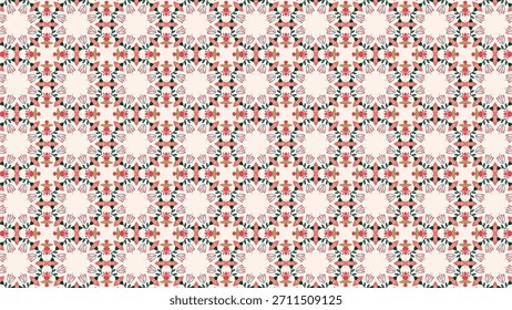 Design de padrão sem emenda floral bonito para a indústria têxtil e da moda.