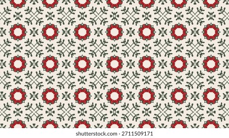 Beautiful floral seamless pattern design for textile and fashion industry.