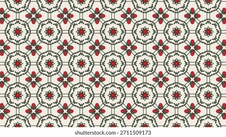 Schönes florales nahtloses Muster-Design für Textil- und Modebranche.