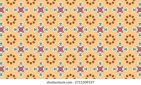 Schönes florales nahtloses Muster-Design für Textil- und Modebranche.
