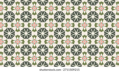 Hermoso diseño floral sin fisuras para la industria textil y de la moda.