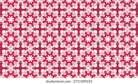 Beautiful floral seamless pattern design for textile and fashion industry.