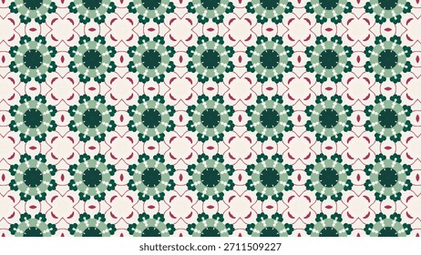 Schönes florales nahtloses Muster-Design für Textil- und Modebranche.